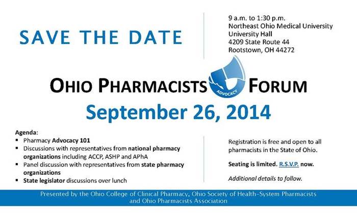 Ohio Pharmacy Advocacy Forum