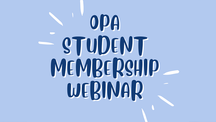 Welcome to OPA Student Members