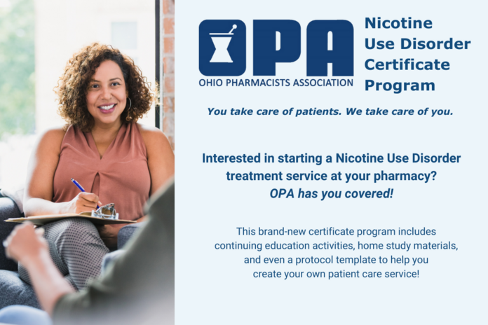 OPA | ODH Nicotine Use Disorder Certificate Program NOW Available